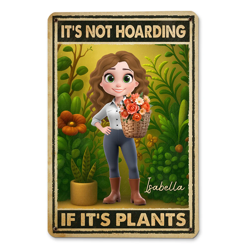 My Green Friends Bring Joy - Personalized Custom Metal Sign