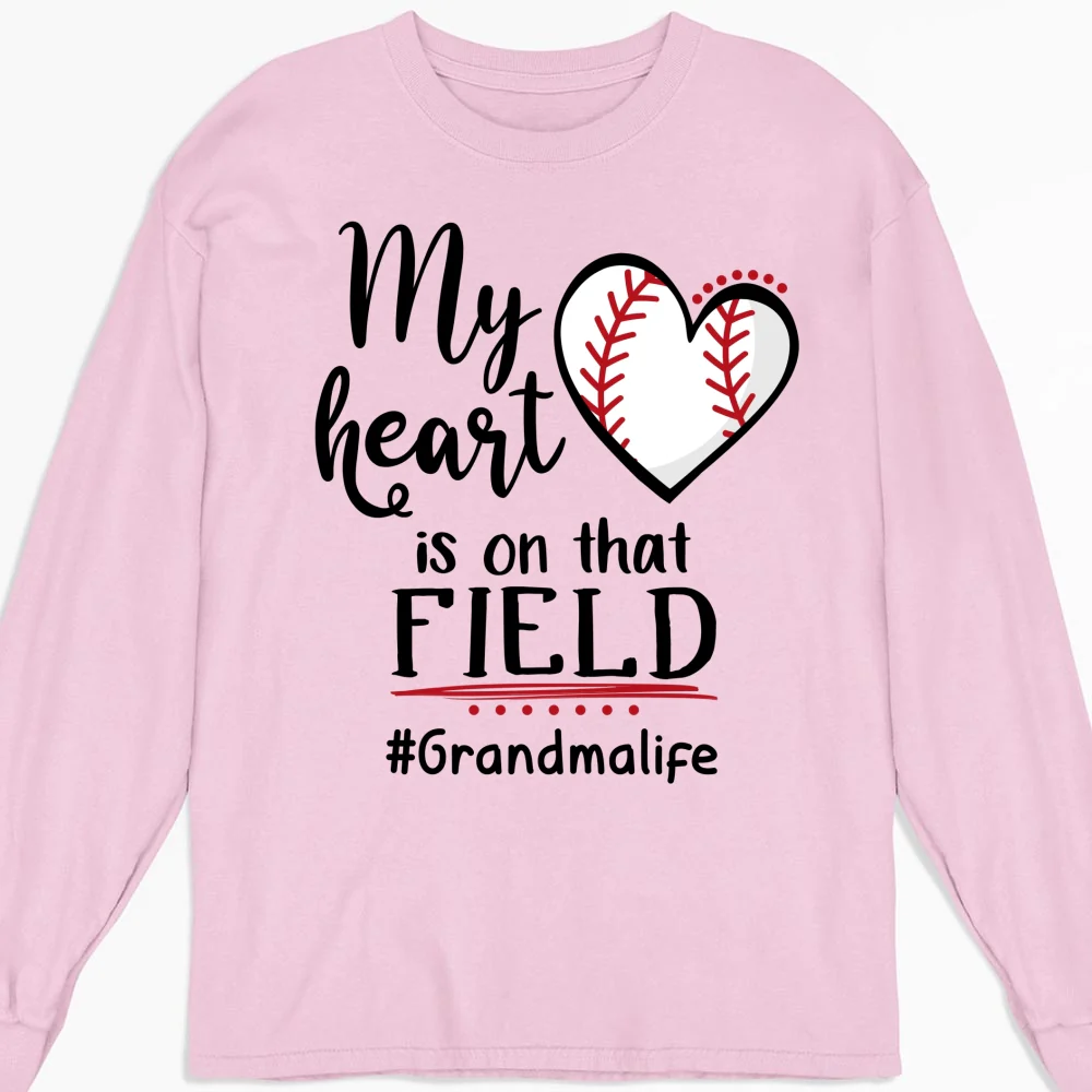 My Heart Is On That Field - Personalized Custom Shirt - Image 12