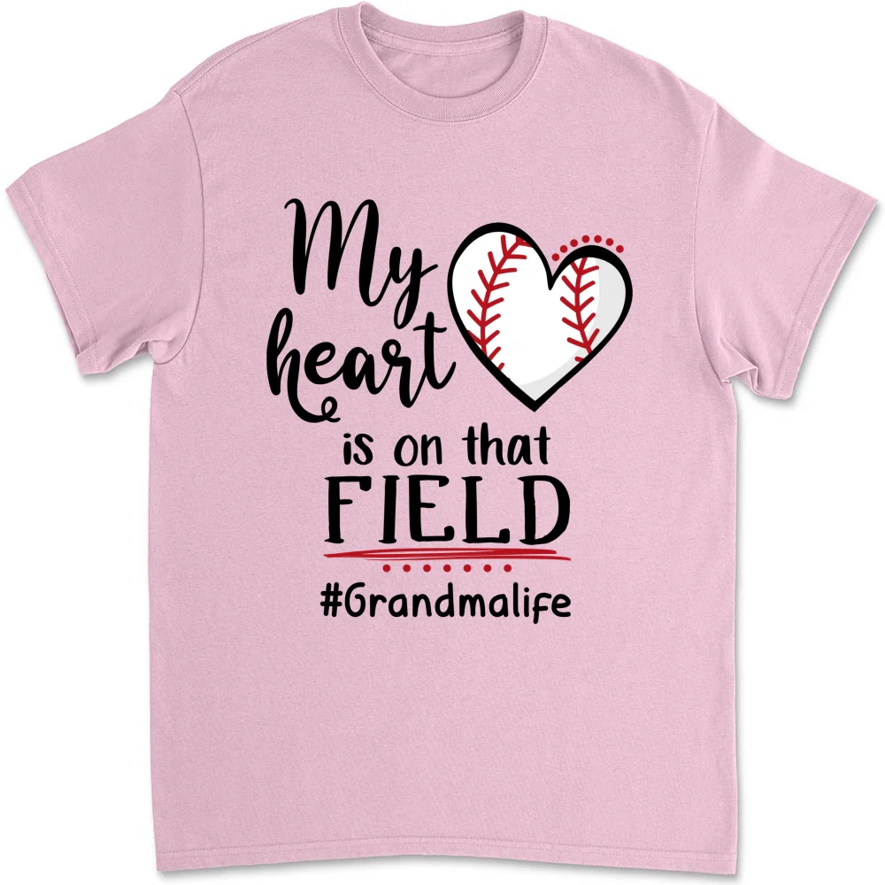 My Heart Is On That Field - Personalized Custom Shirt - Image 9