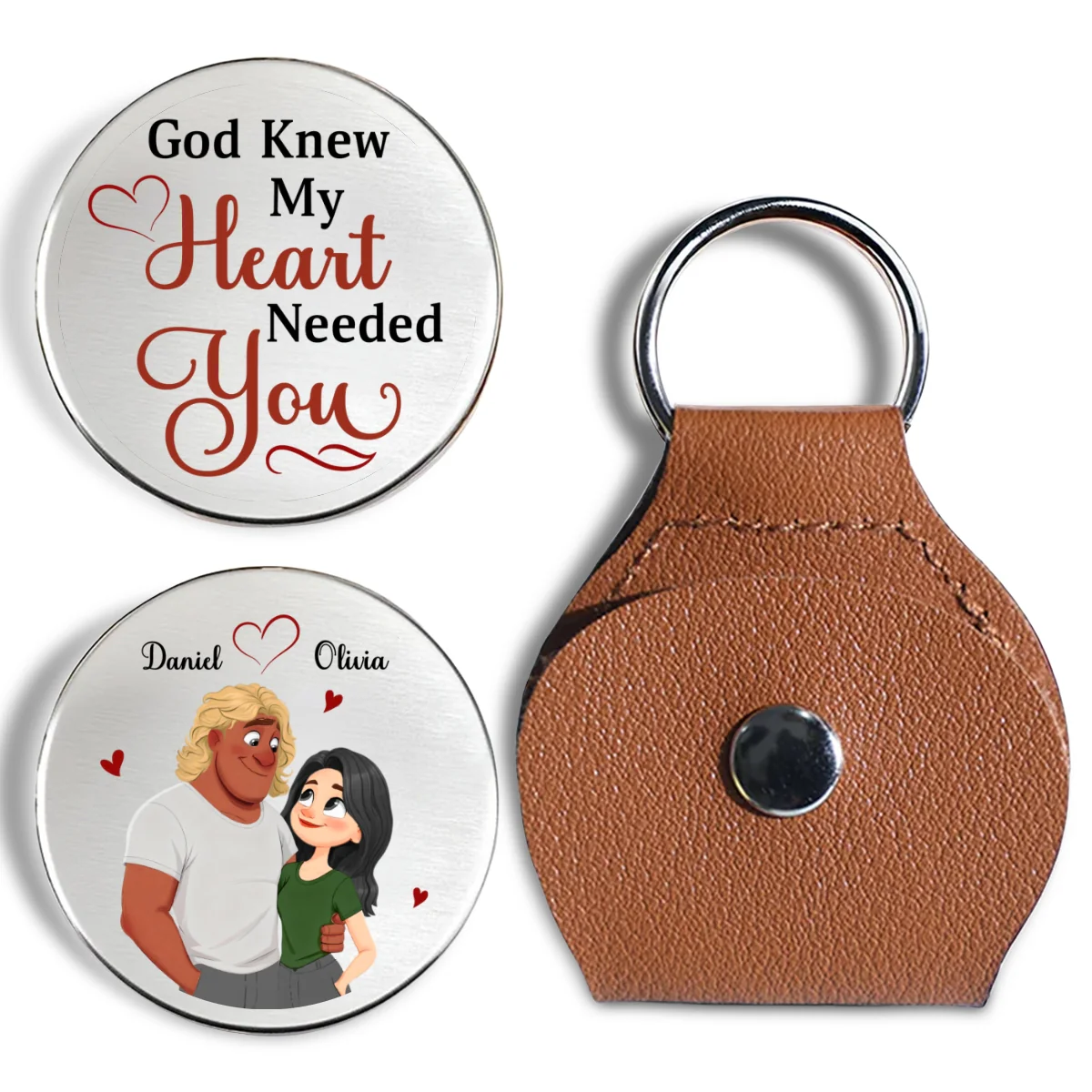 My Heart Needs You - Personalized Custom Pocket Hug - Image 6