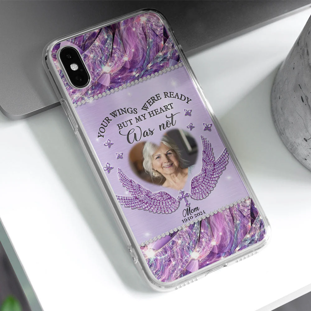 My Heart Was Not Ready - Personalized Custom Phone Case - Image 2