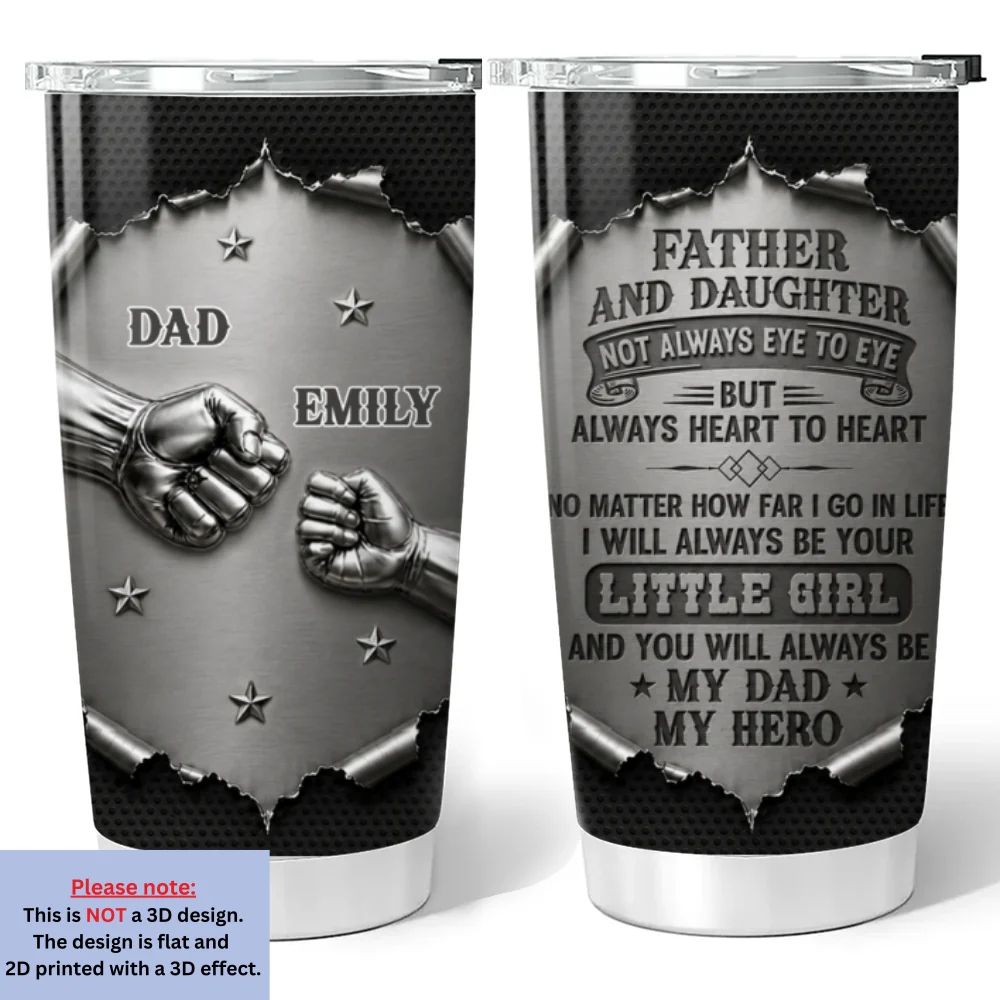 My Hero 2 - Personalized Custom 3D Effect Tumbler - Image 6