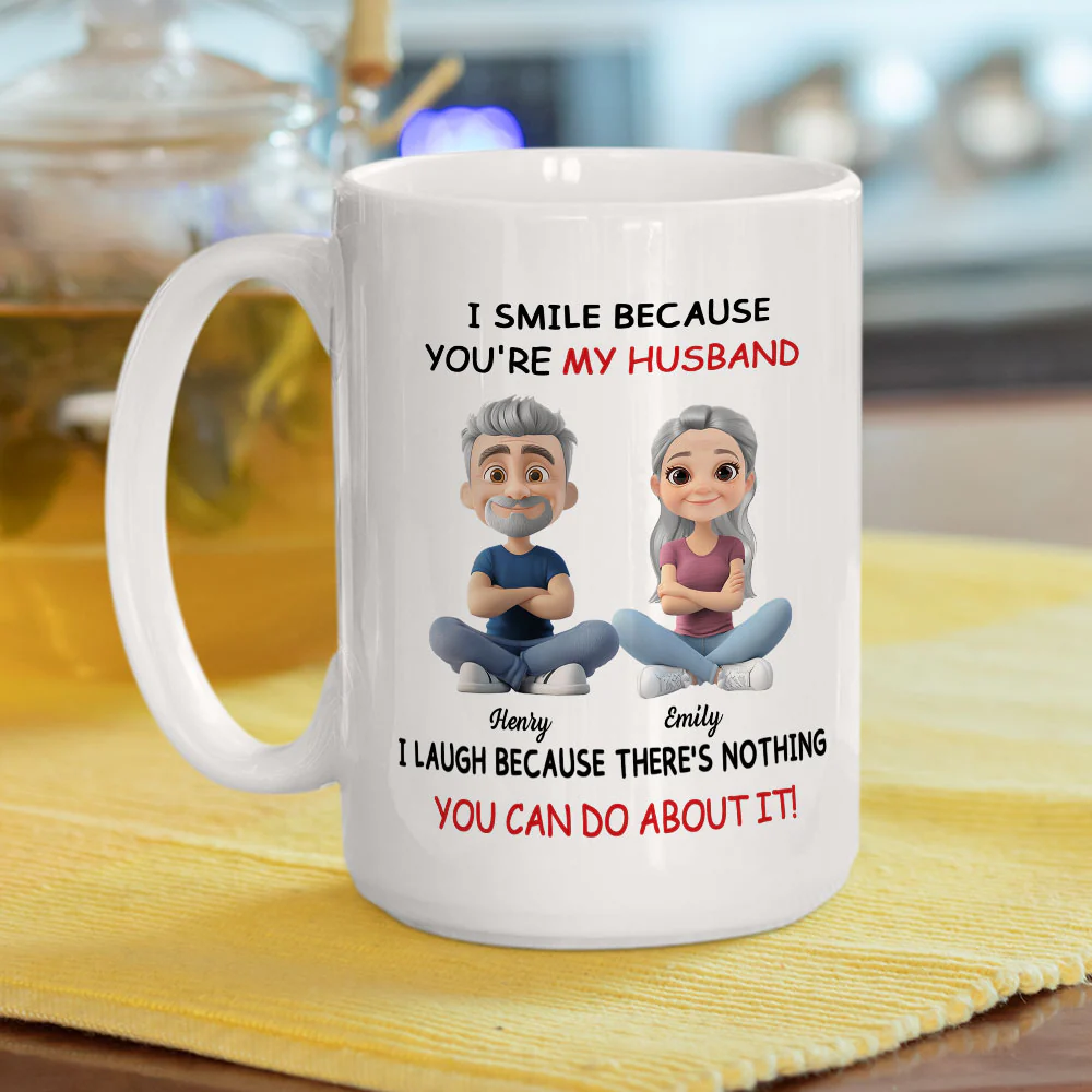 My Hubby - Personalized Custom Coffee Mug - Image 4