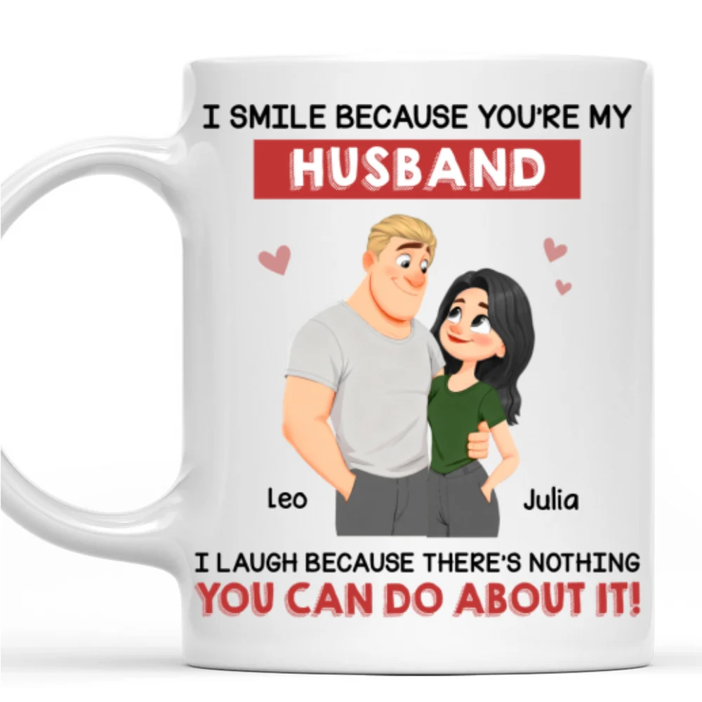 My Husband - Personalized Custom Coffee Mug - Image 8