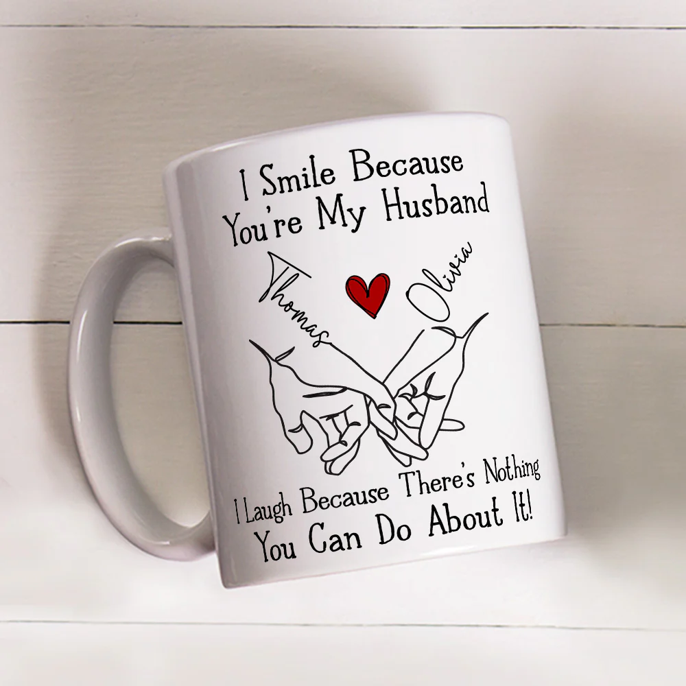 My Husband - Personalized Custom Coffee Mug - Image 2