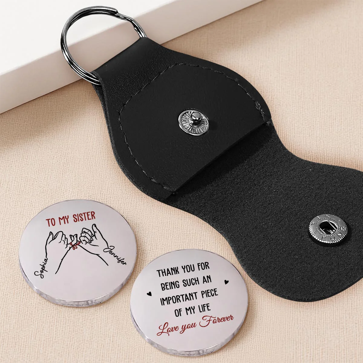 My Important Piece - Personalized Custom Pocket Hug - Image 2