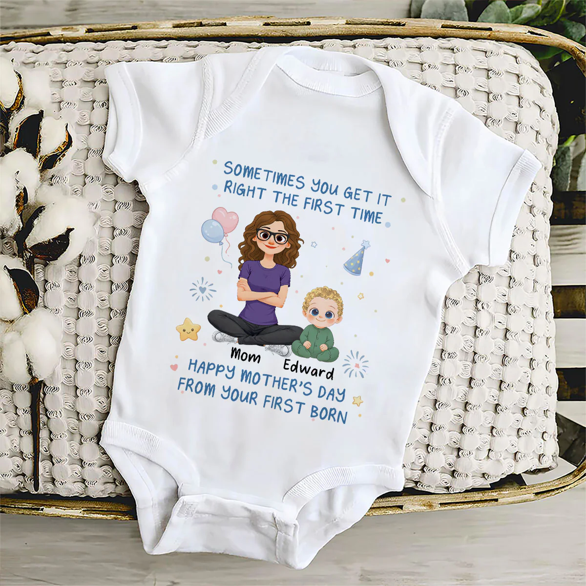 My Kid - Personalized Custom Baby Onesie - Image 5