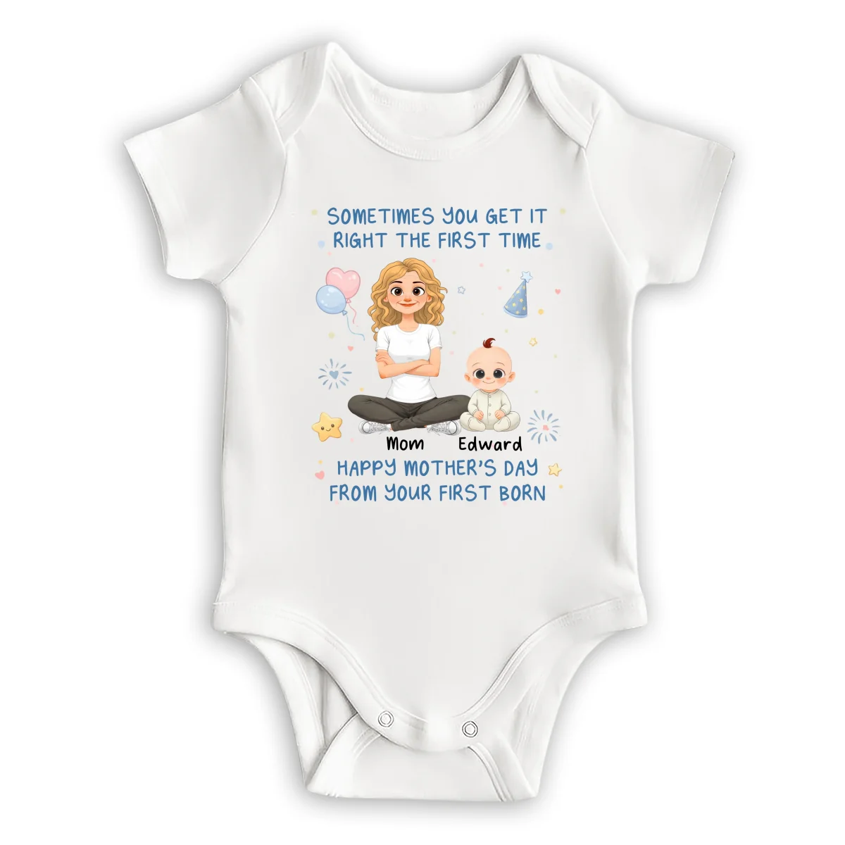 My Kid - Personalized Custom Baby Onesie - Image 7