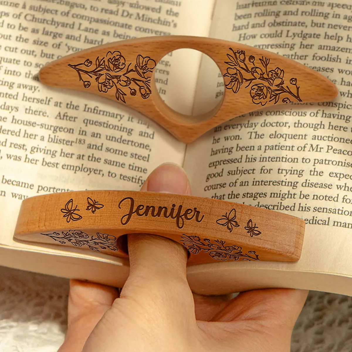 My Life In Pages - Personalized Custom Book Page Holder