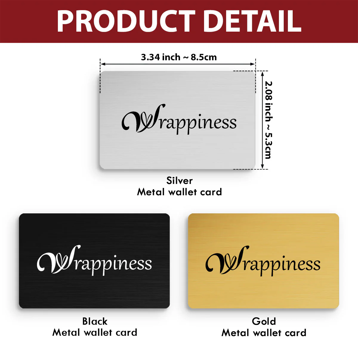 My Life My Love - Personalized Custom Wallet Card - Image 7
