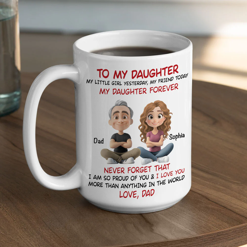 My Little Boy Yesterday - Personalized Custom Coffee Mug - Image 4