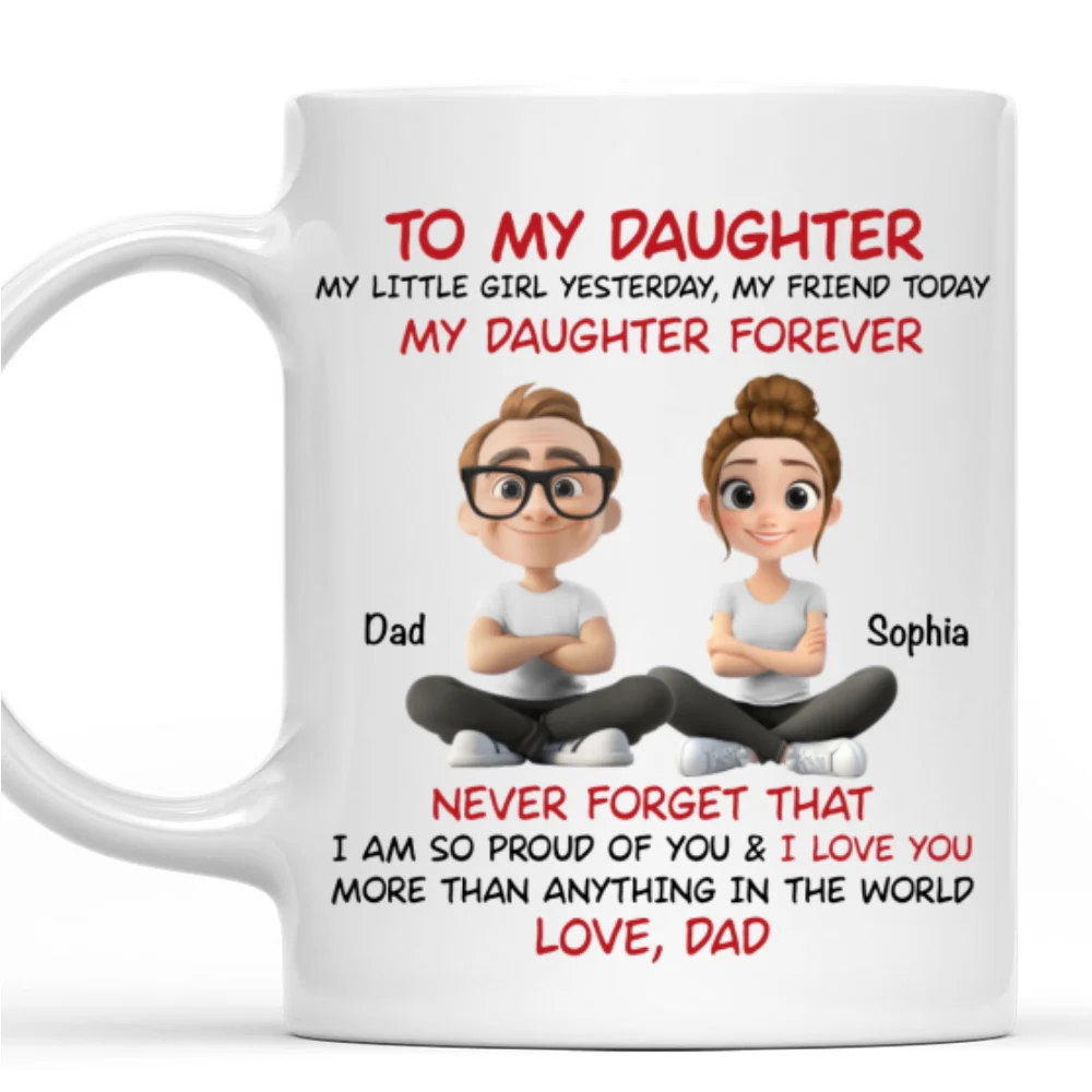 My Little Boy Yesterday - Personalized Custom Coffee Mug - Image 7