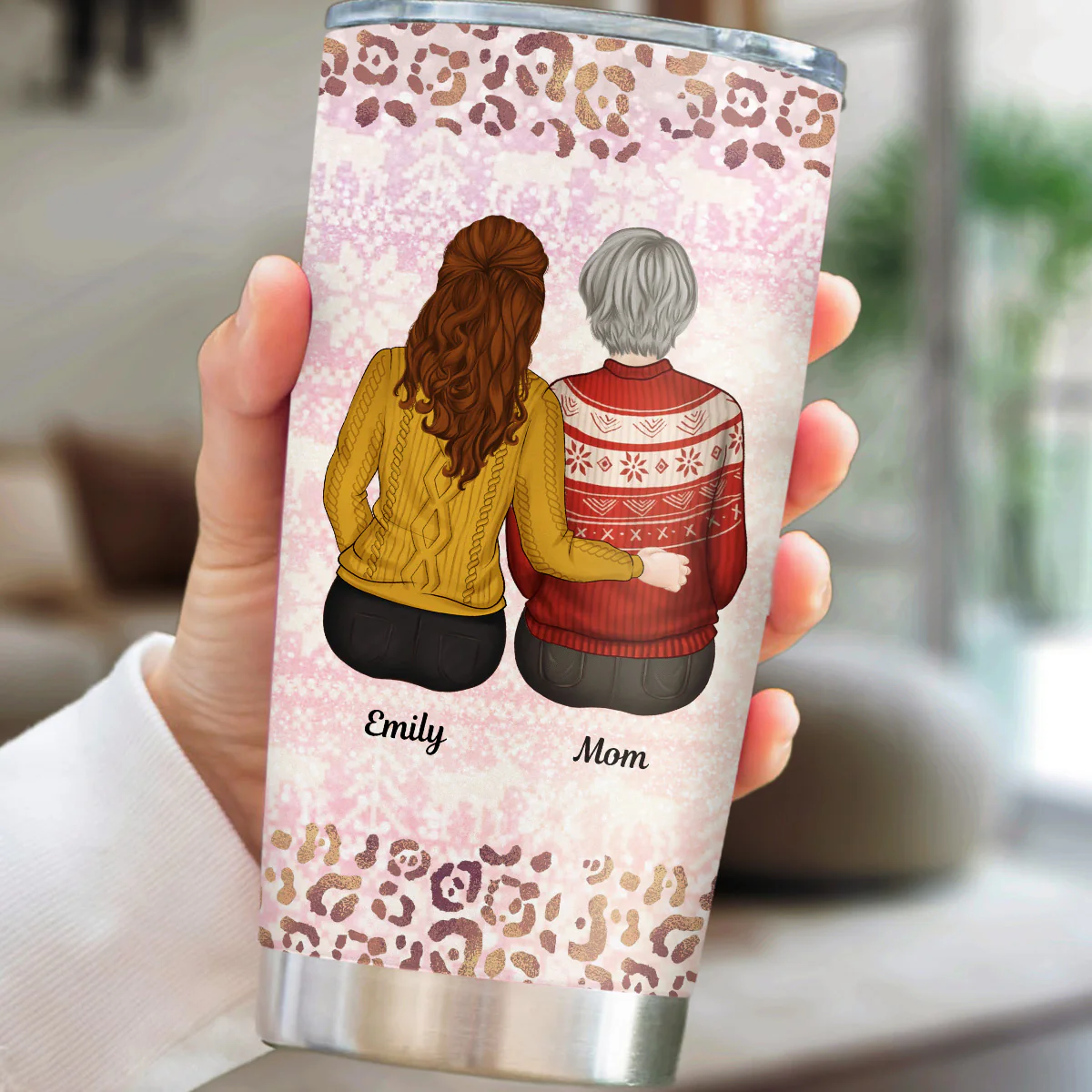 My Little Girl - Personalized Custom Tumbler - Image 3