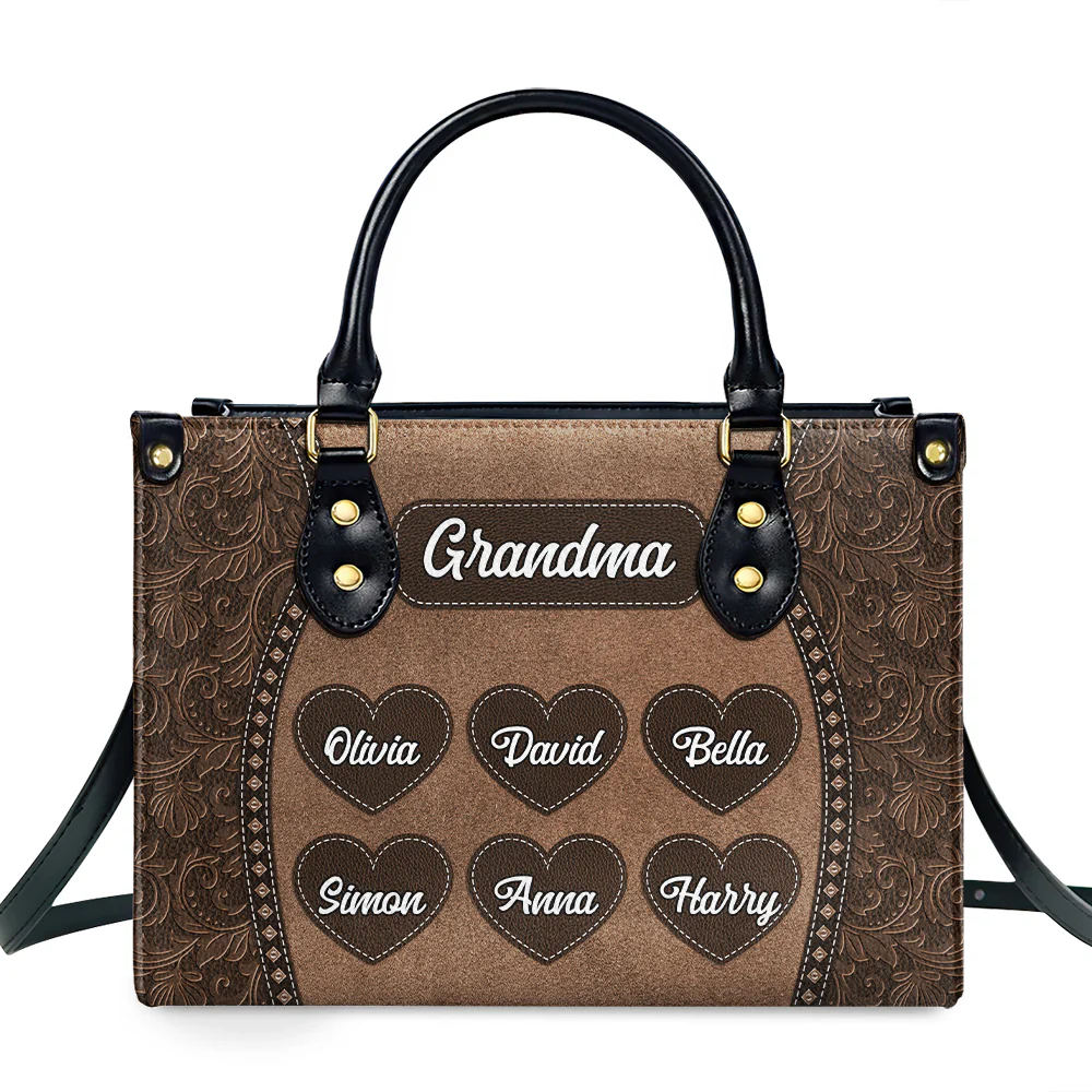 My Little Loves - Personalized Custom Leather Bag