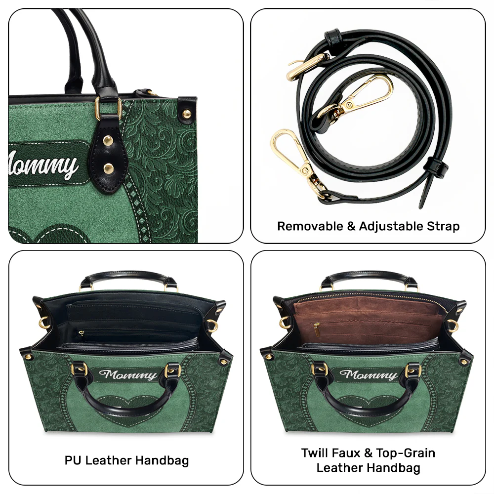 My Little Loves - Personalized Custom Leather Bag - Image 6