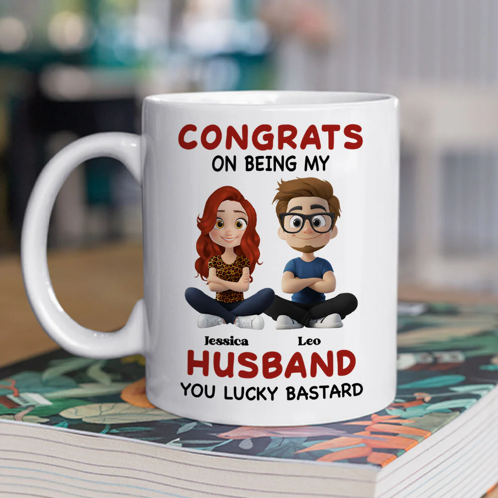 My Love For You - Personalized Custom Coffee Mug - Image 2