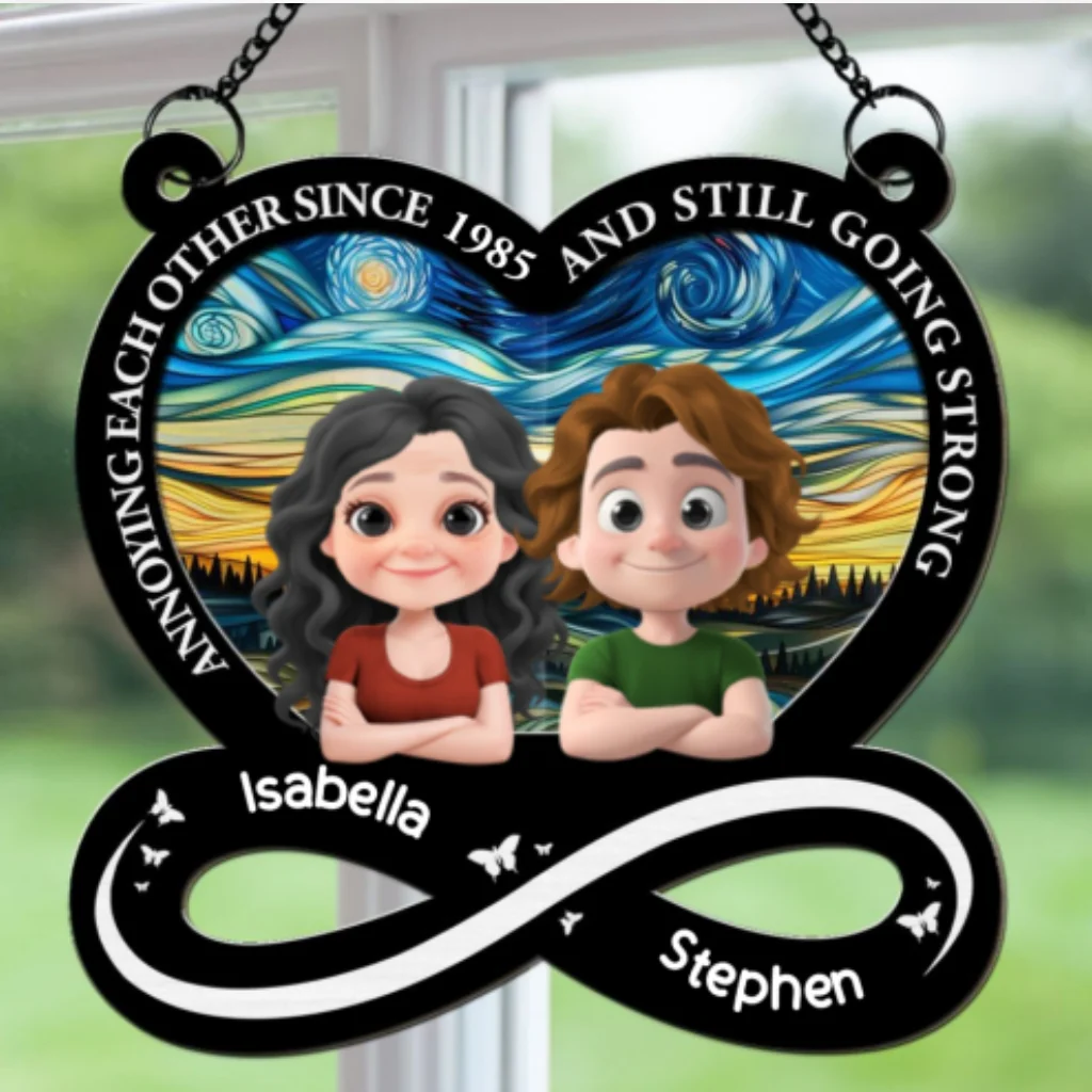 My Love For You - Personalized Custom Suncatcher - Image 6