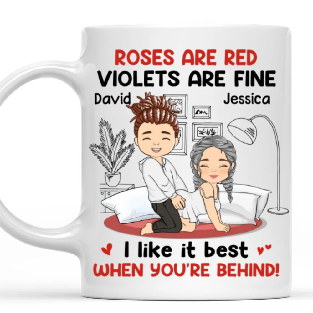 My Love For You Reaches Beyond Measure - Personalized Custom Coffee Mug - Image 7