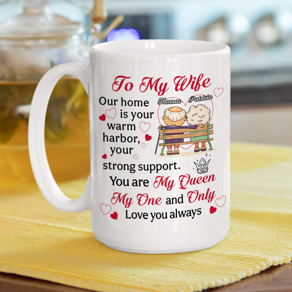 My Love - Personalized Custom Coffee Mug - Image 7