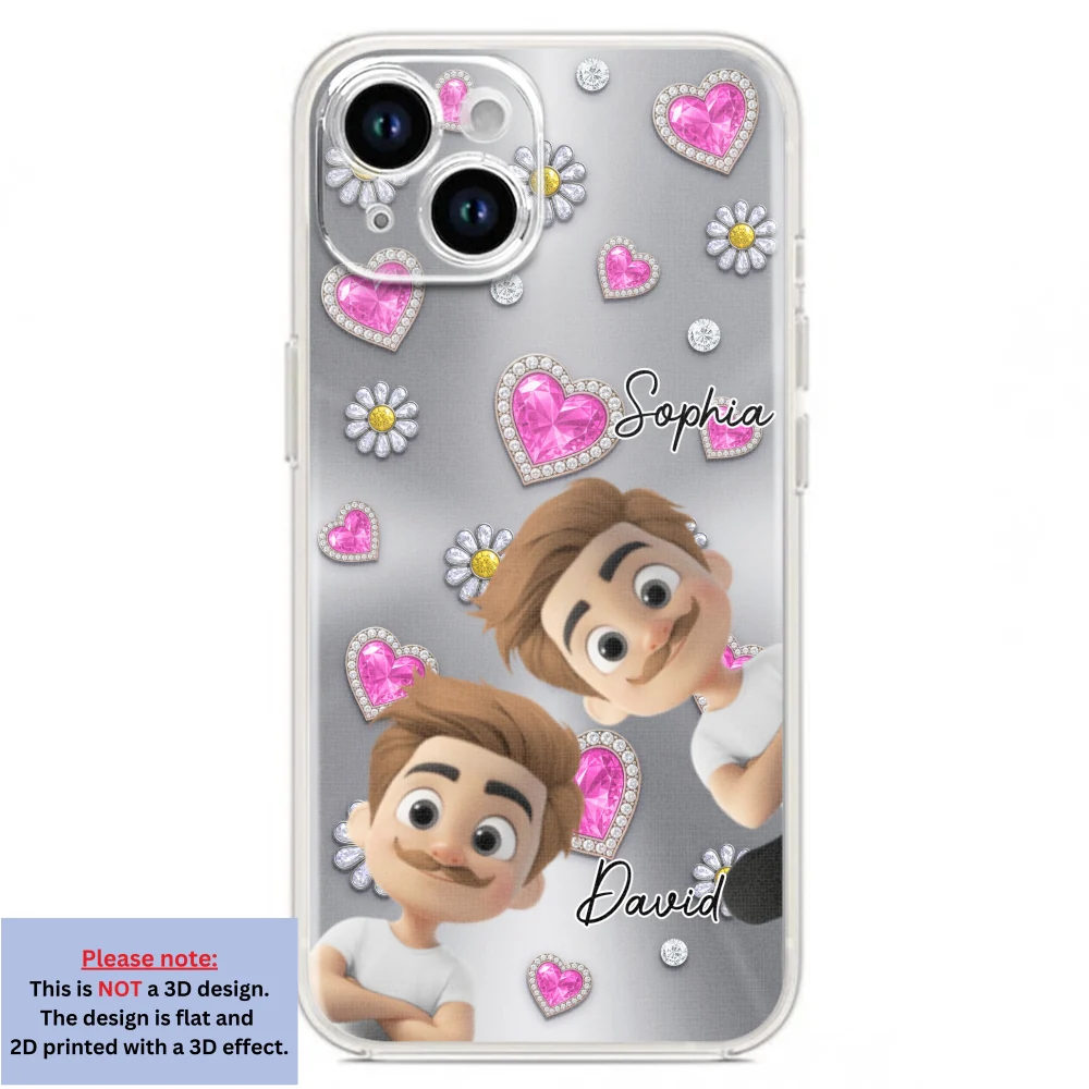 My Lovely Grandkids - Personalized Custom 3D Effect Phone Case - Image 17