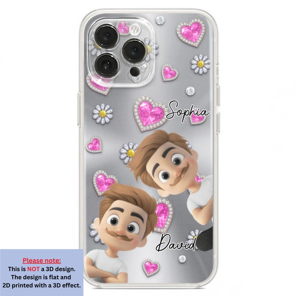 My Lovely Grandkids - Personalized Custom 3D Effect Phone Case - Image 19