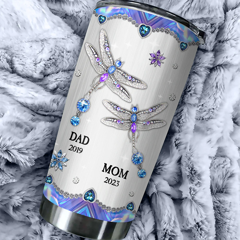 My Mind My Heart My Soul - Personalized Custom Tumbler - Image 3