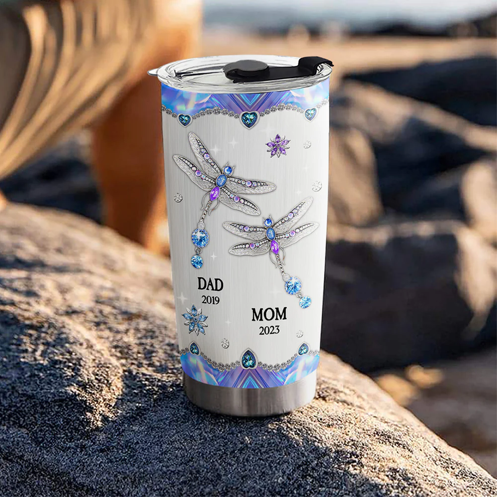 My Mind My Heart My Soul - Personalized Custom Tumbler - Image 5