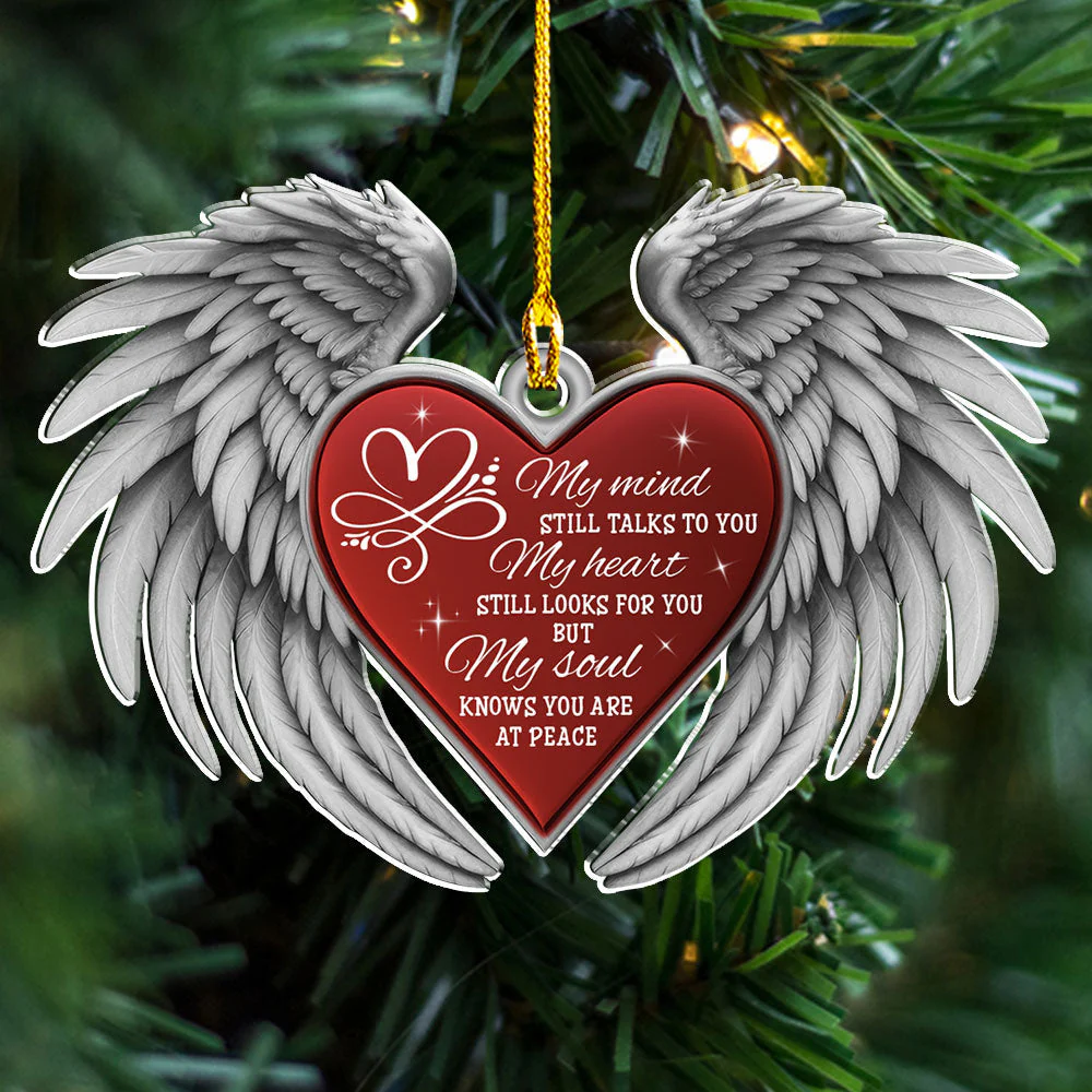 My Mind Talks To You - Acrylic Ornament