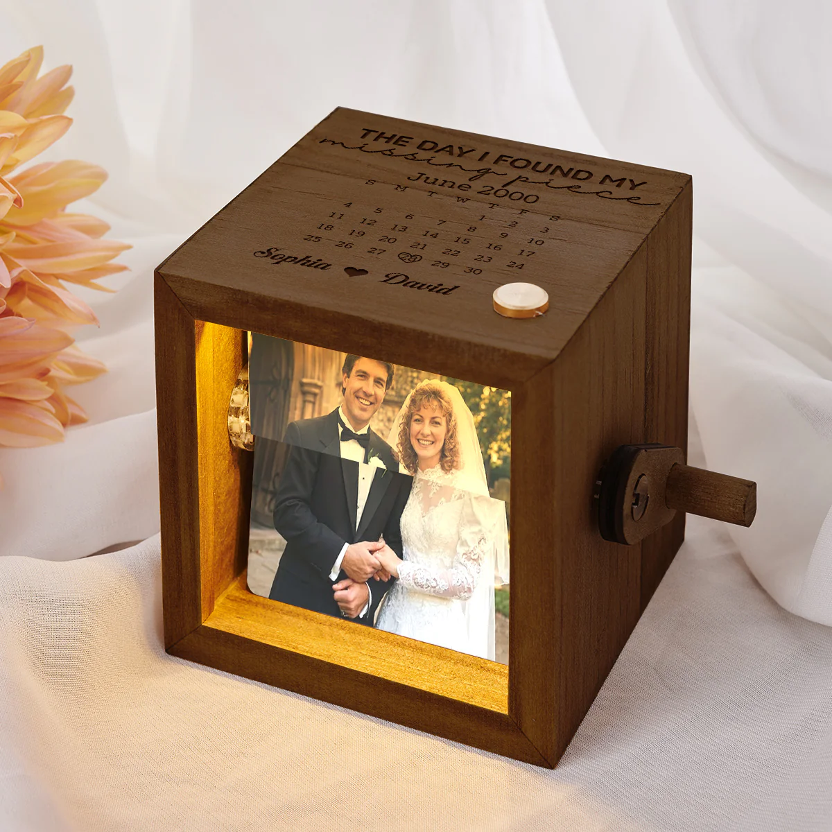 My Missing Piece - Personalized Custom Photo Flipbook Animation Box - Image 2