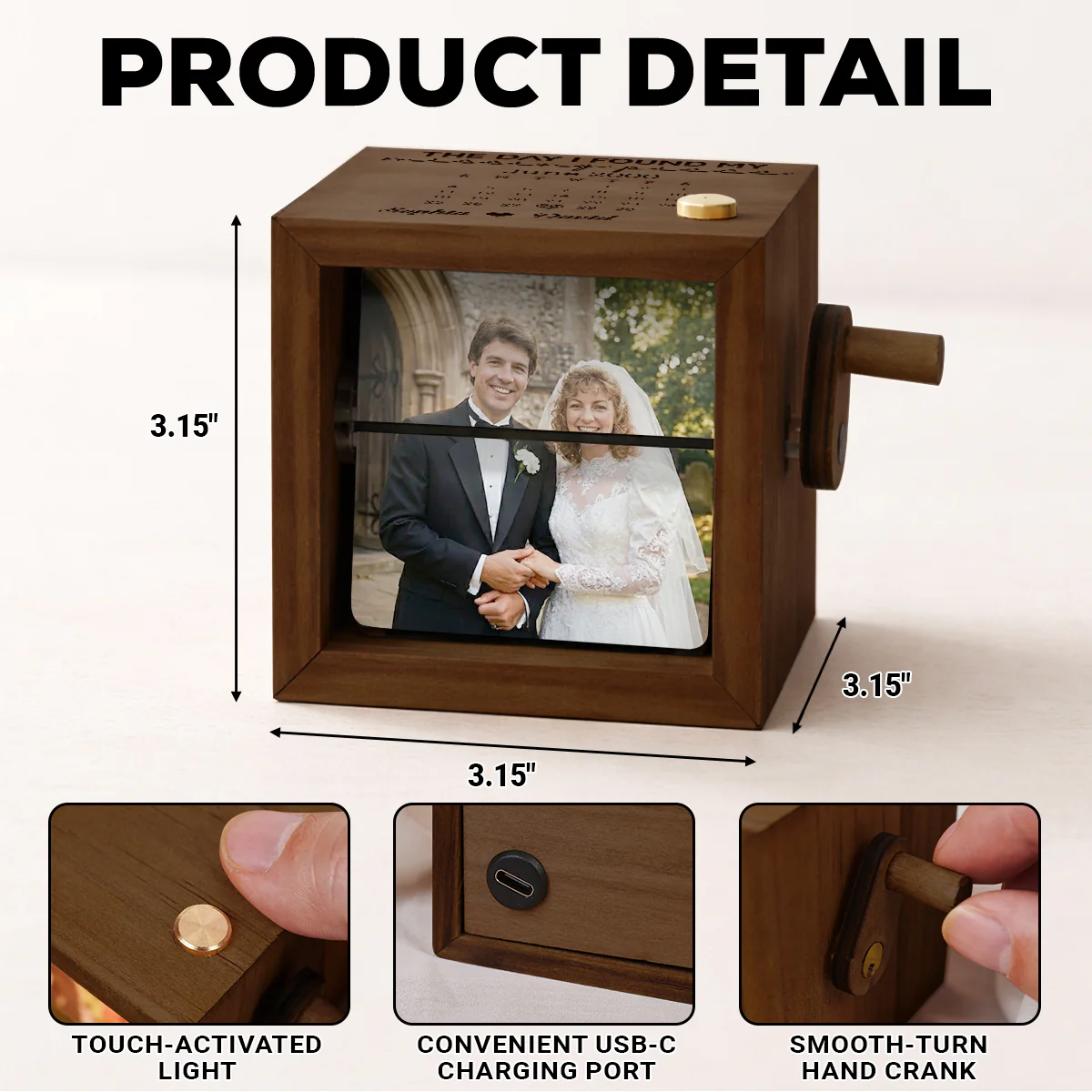 My Missing Piece - Personalized Custom Photo Flipbook Animation Box - Image 8