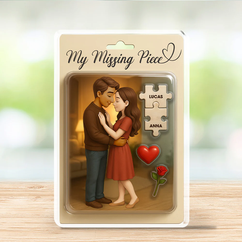 My Missing Piece - Personalized Custom Acrylic Plaque - Image 2