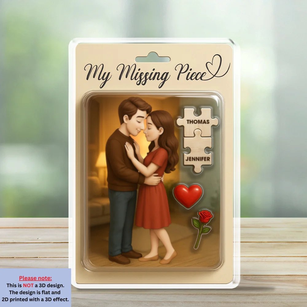My Missing Piece - Personalized Custom Acrylic Plaque - Image 4