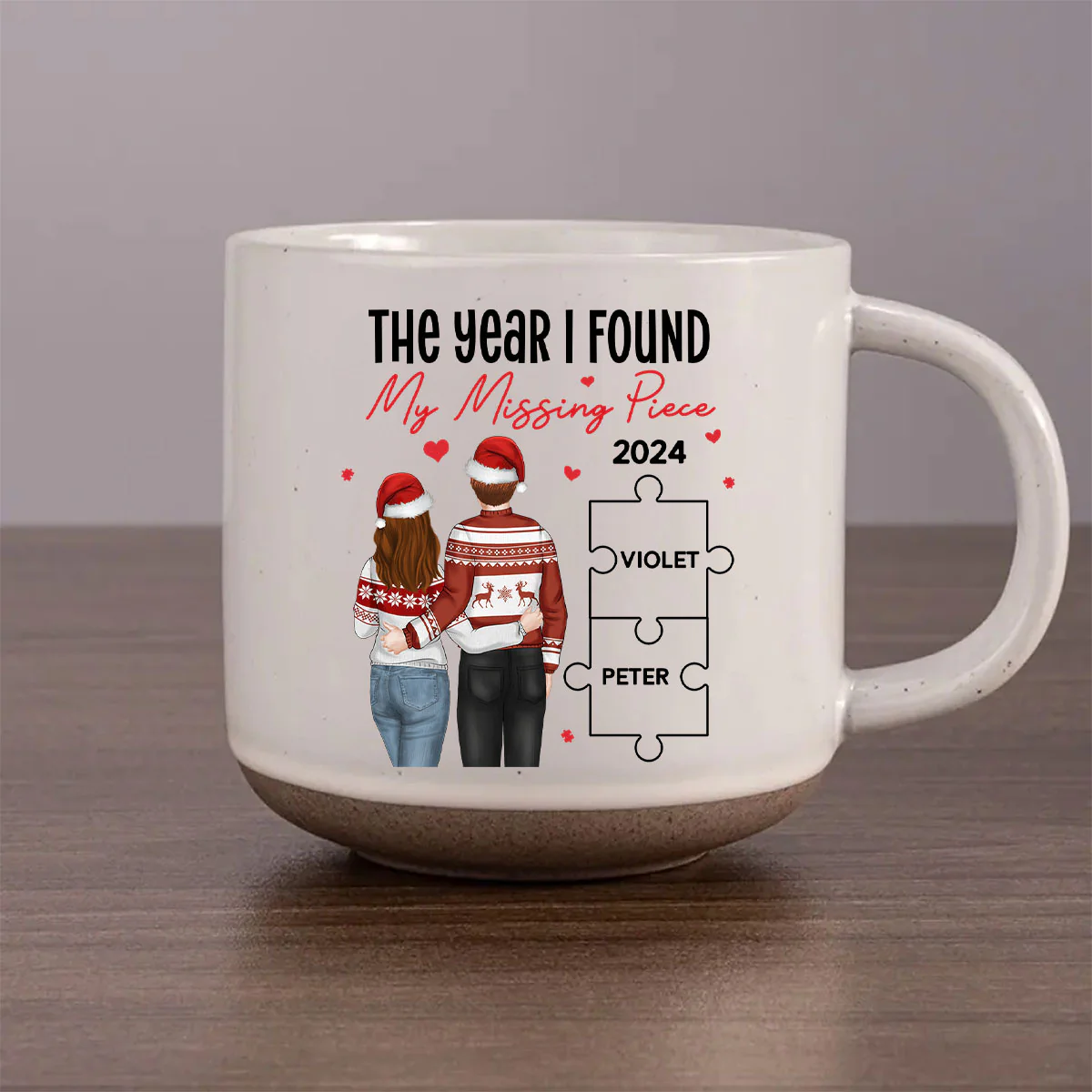 My Missing Piece - Personalized Custom Pottery Mug