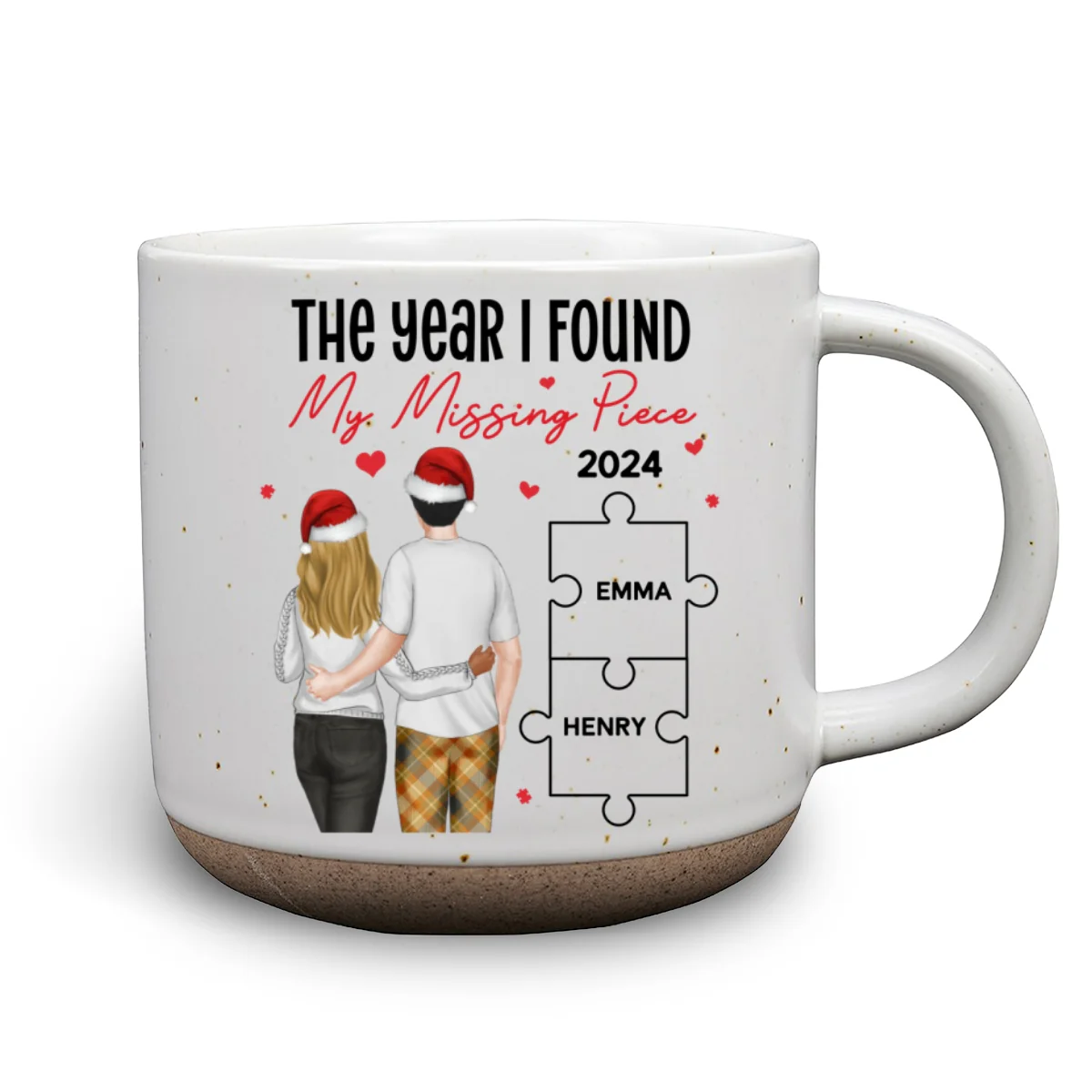 My Missing Piece - Personalized Custom Pottery Mug - Image 7