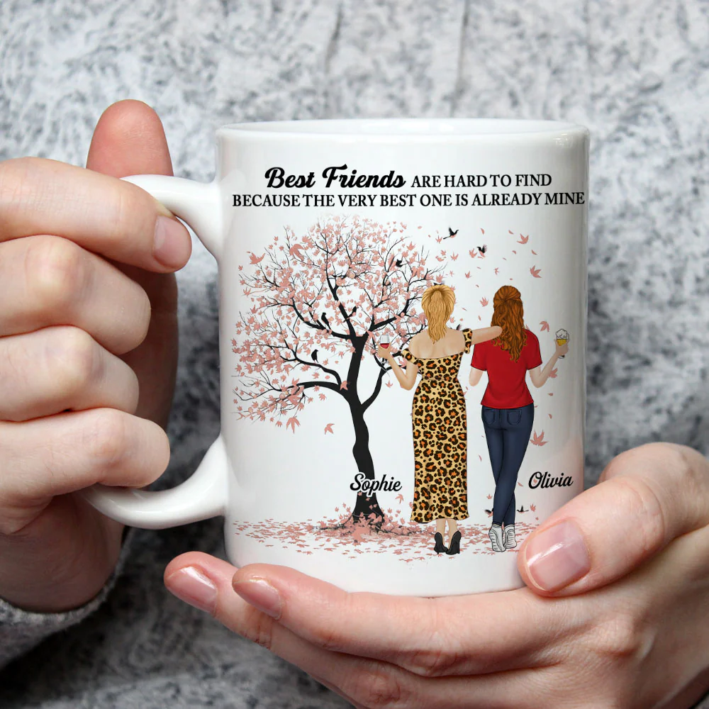 My One And Only Bestie - Personalized Custom Coffee Mug - Image 2