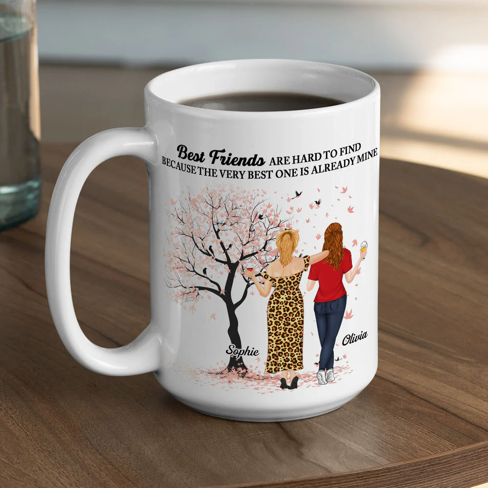 My One And Only Bestie - Personalized Custom Coffee Mug - Image 5