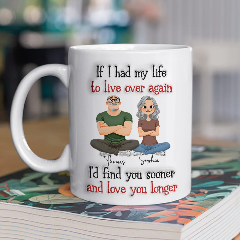 My One Love - Personalized Custom 3D Inflated Effect Mug - Image 2