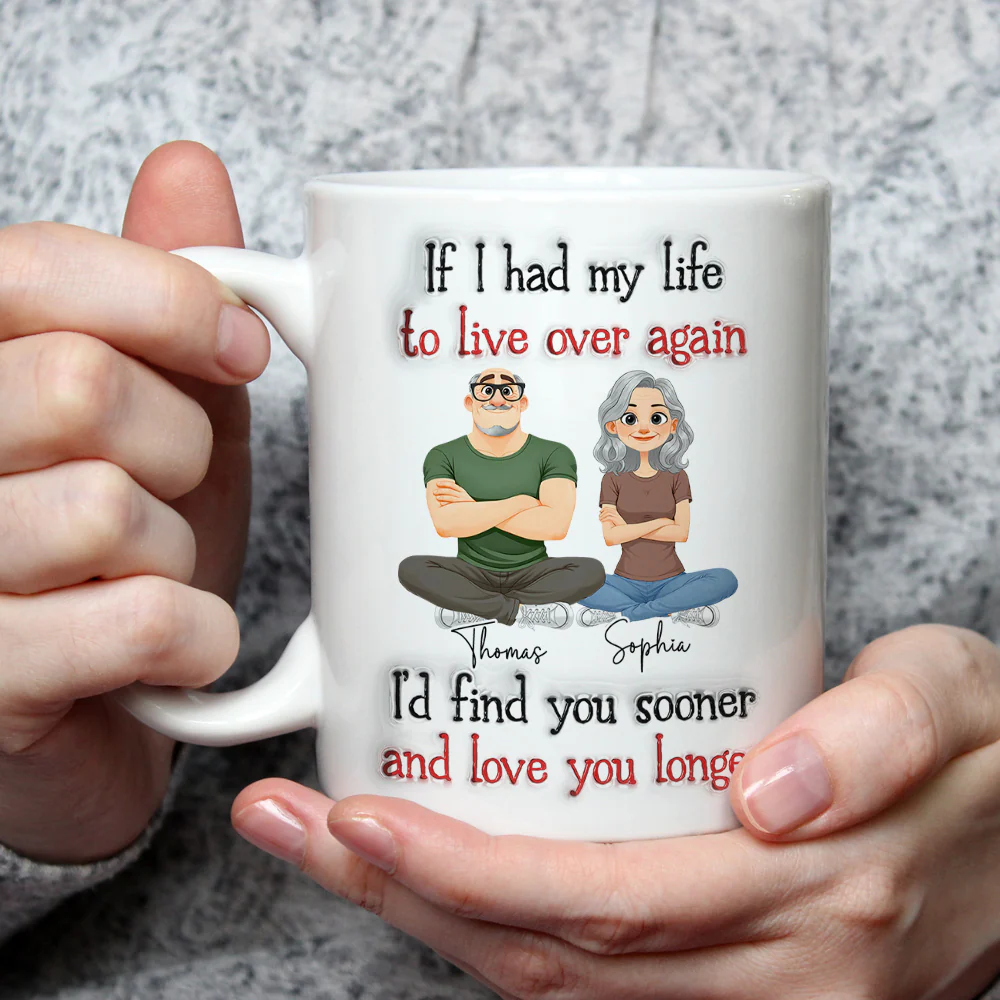 My One Love - Personalized Custom 3D Inflated Effect Mug - Image 3