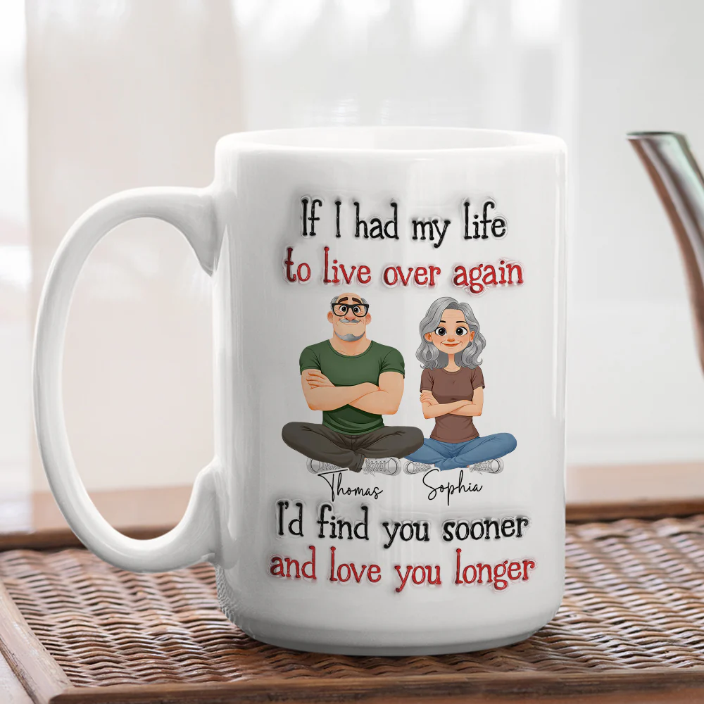 My One Love - Personalized Custom 3D Inflated Effect Mug - Image 4