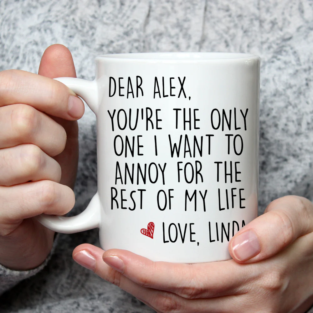 My Only One - Personalized Custom Coffee Mug - Image 4