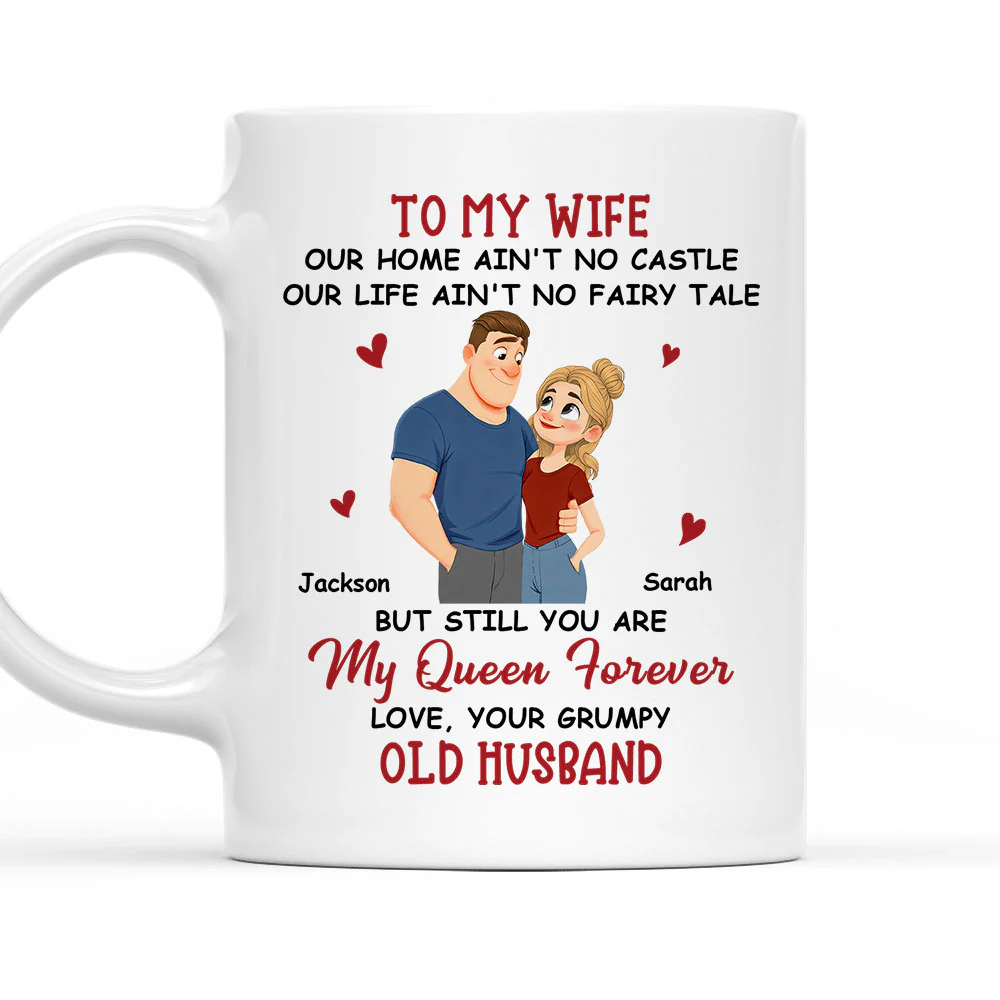 My Only Queen - Personalized Custom Coffee Mug