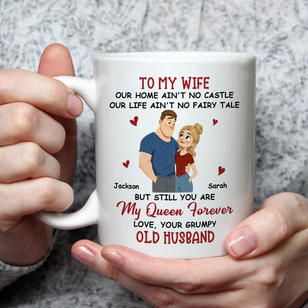 My Only Queen - Personalized Custom Coffee Mug - Image 3