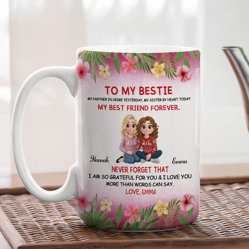 My Partner In Crime Yesterday - Personalized Custom Coffee Mug - Image 6