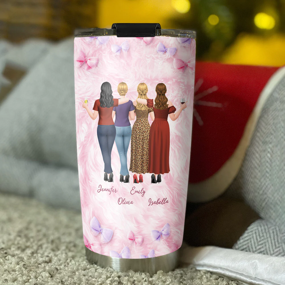 My Person My Therapist - Personalized Custom 3D Inflated Effect Tumbler - Image 4