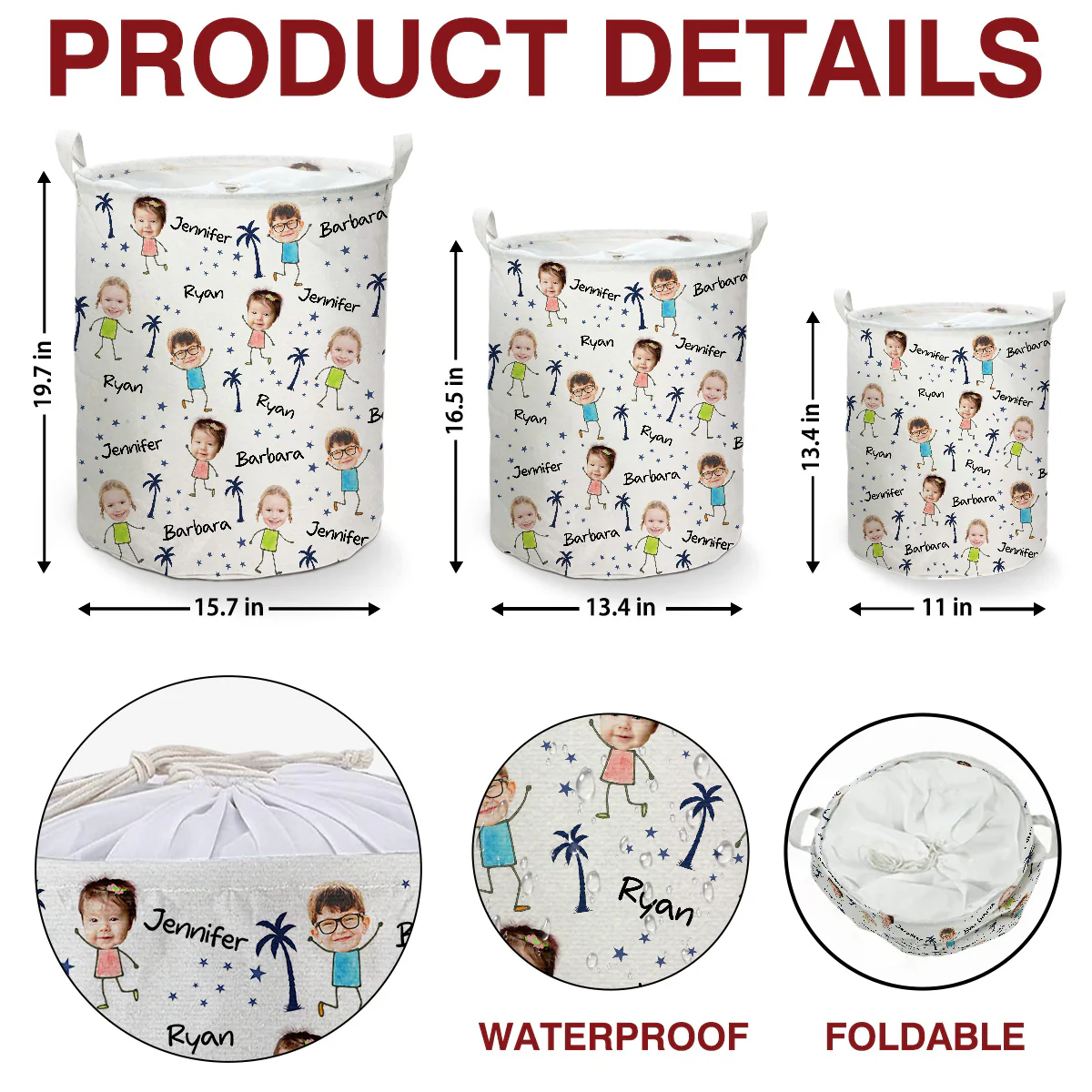 My Property - Personalized Custom Laundry Basket - Image 4