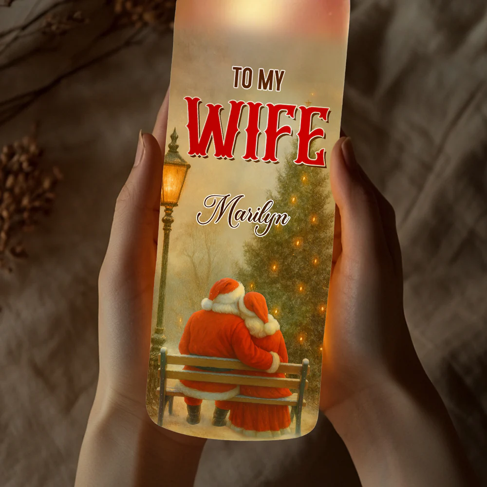 My Queen Forever - Personalized Custom Bottle Lamp - Image 3