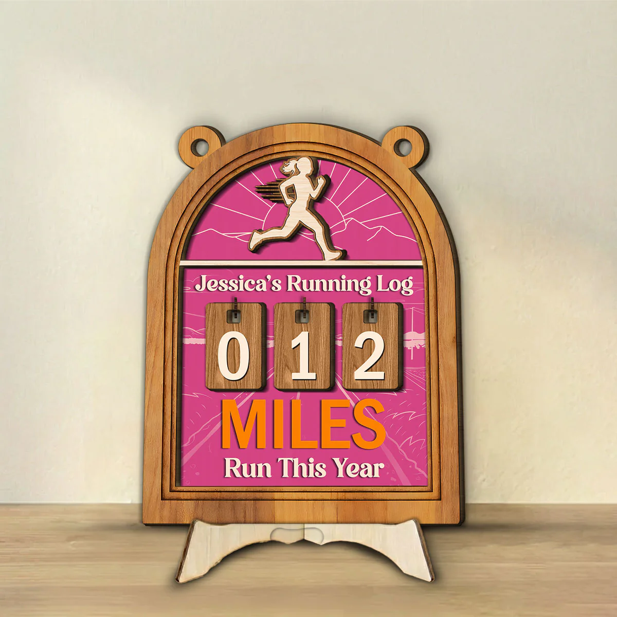 My Running Log - Personalized Custom Tracker Sign - Image 2
