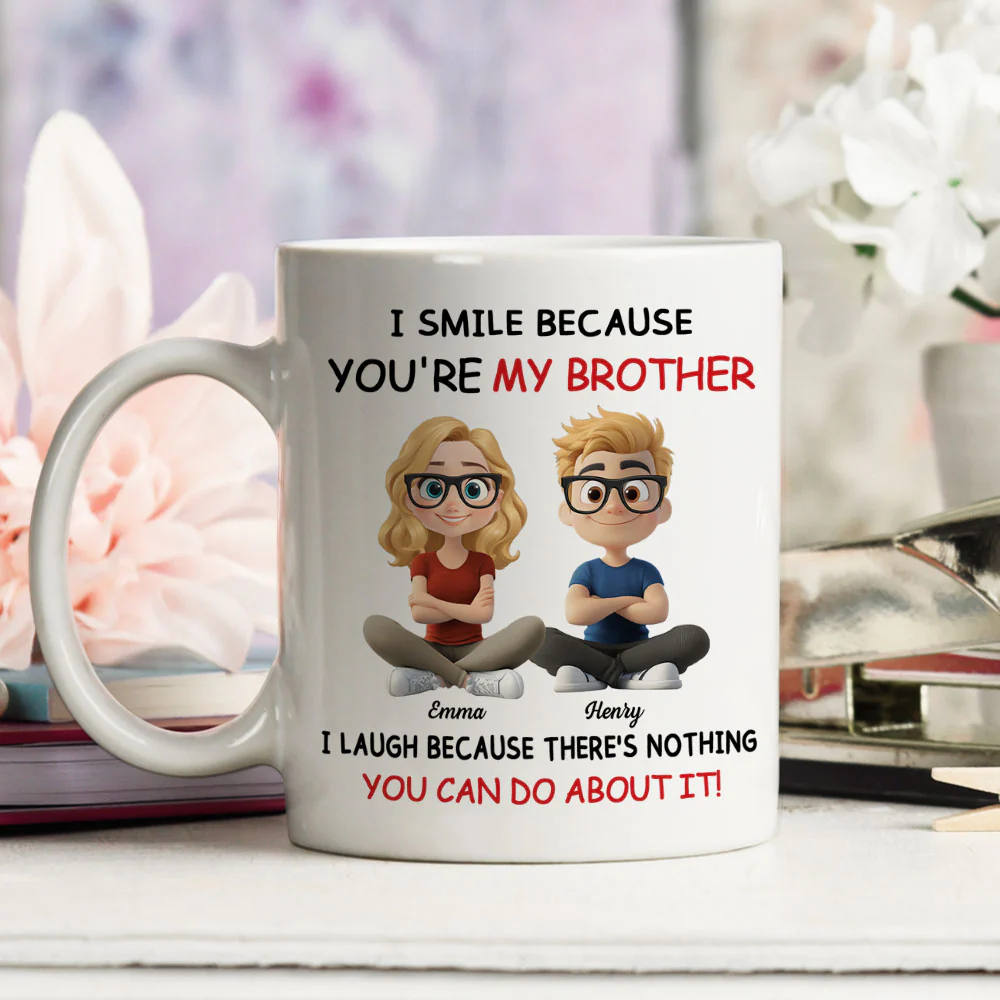 My Sister - Personalized Custom Coffee Mug - Image 2