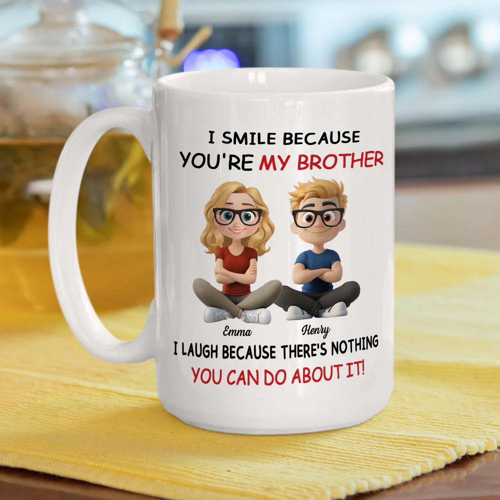 My Sister - Personalized Custom Coffee Mug - Image 5