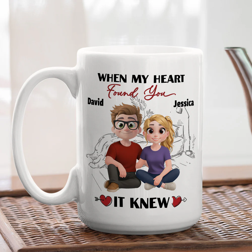My Soul Recognized Your Light - Personalized Custom Coffee Mug - Image 4